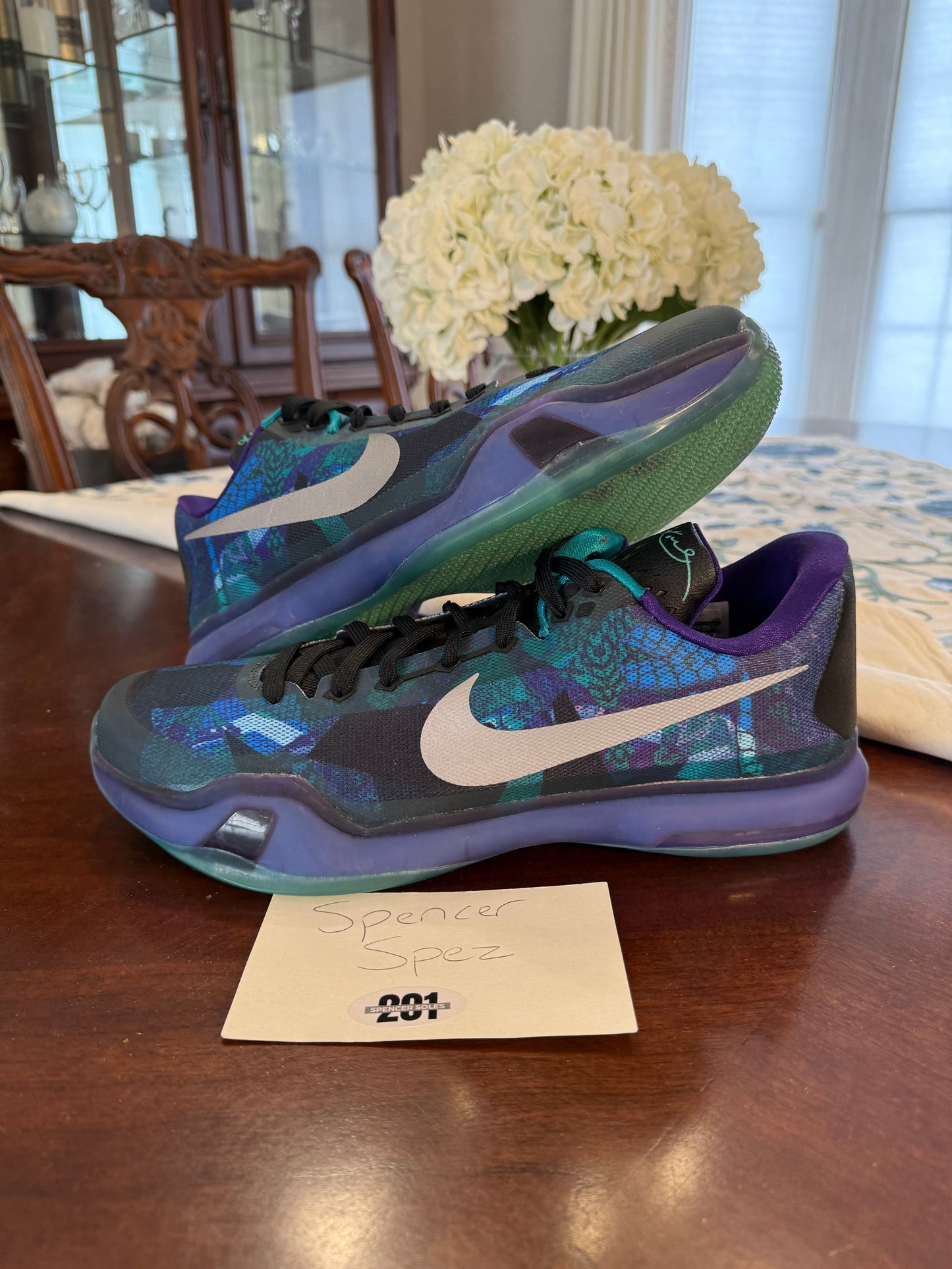 Kobe 10 Peach Jam Overcome