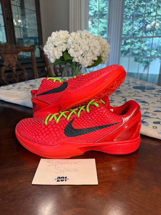 Kobe 6 Protro Reverse Grinch