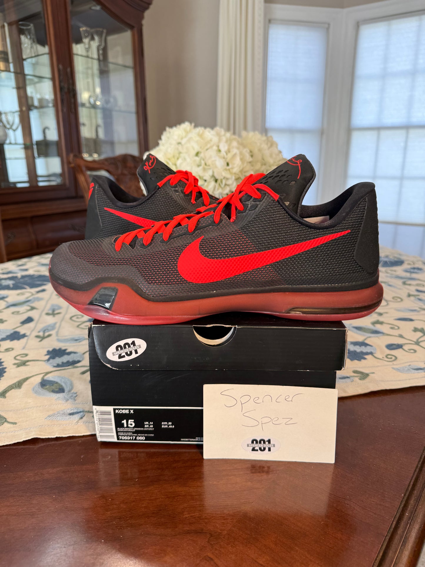 Kobe 10 Bright Crimson