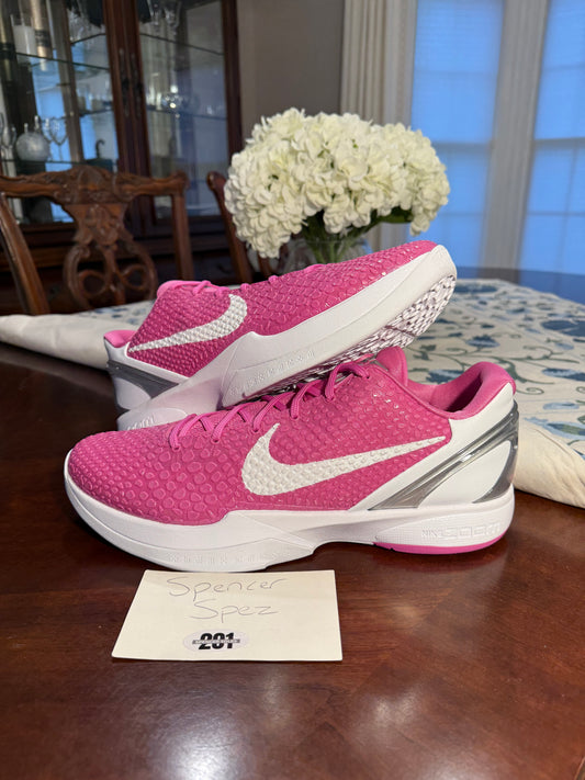 Kobe 6 Protro Think Pink Kay Yow