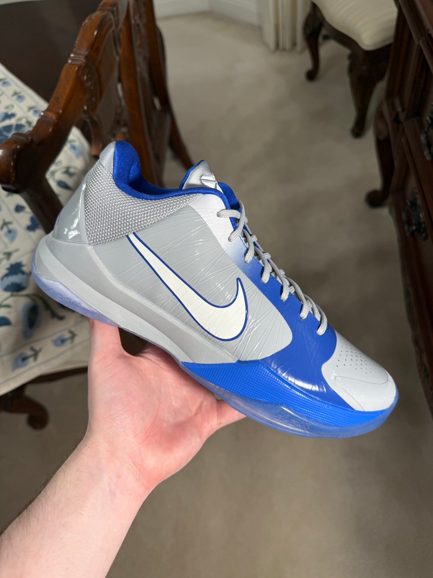 Kobe 5 Protro Kentucky PE Gray