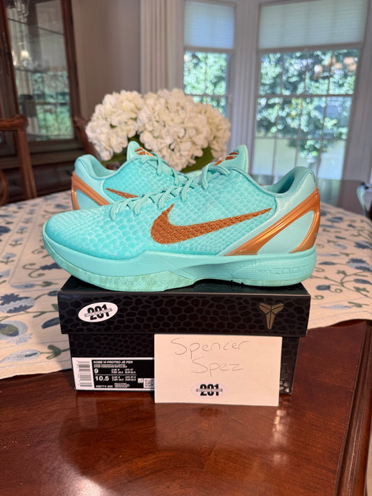 Kobe 6 Protro Jalen Brunson Statue of Liberty