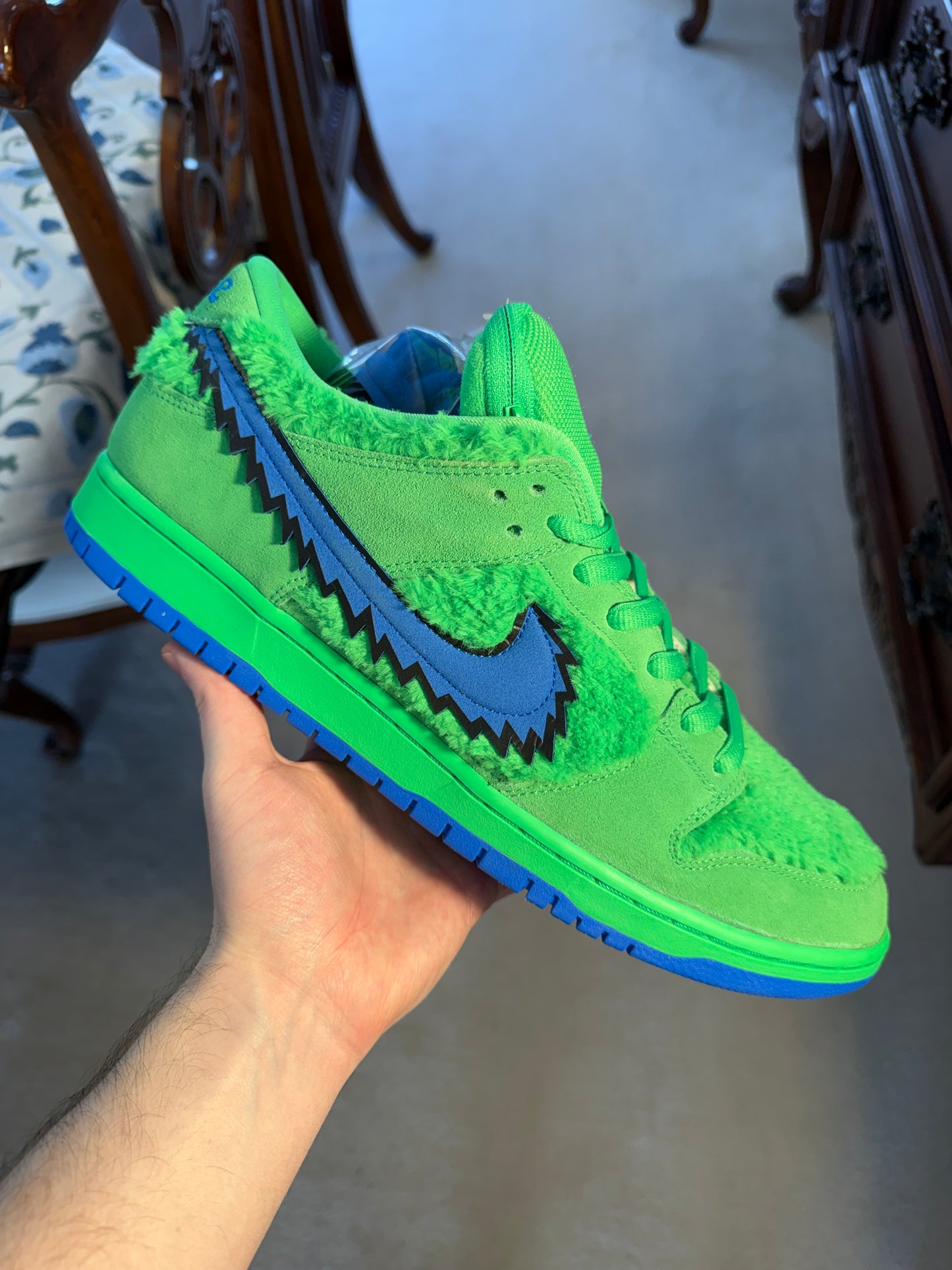 Nike SB Dunk Low Grateful Dead Green Bear