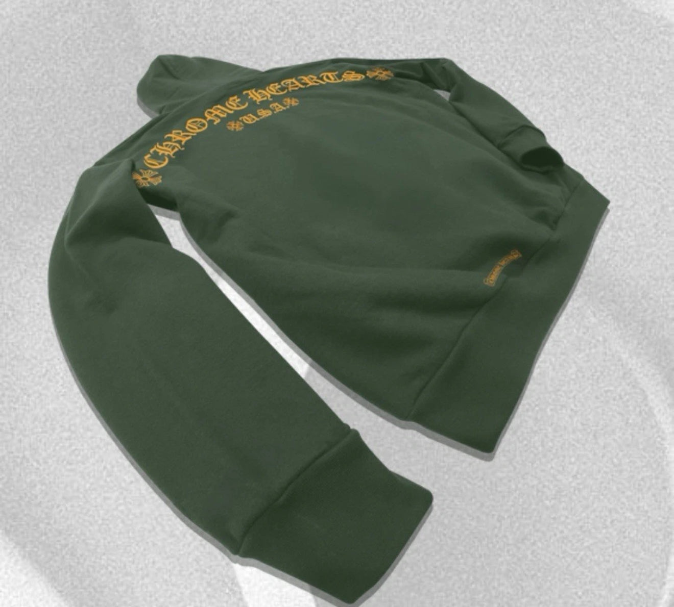 Chrome Hearts Green/Orange Hoodie