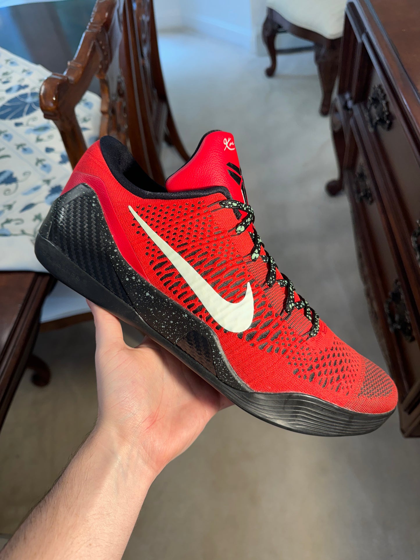 Kobe 9 Elite Low University Red