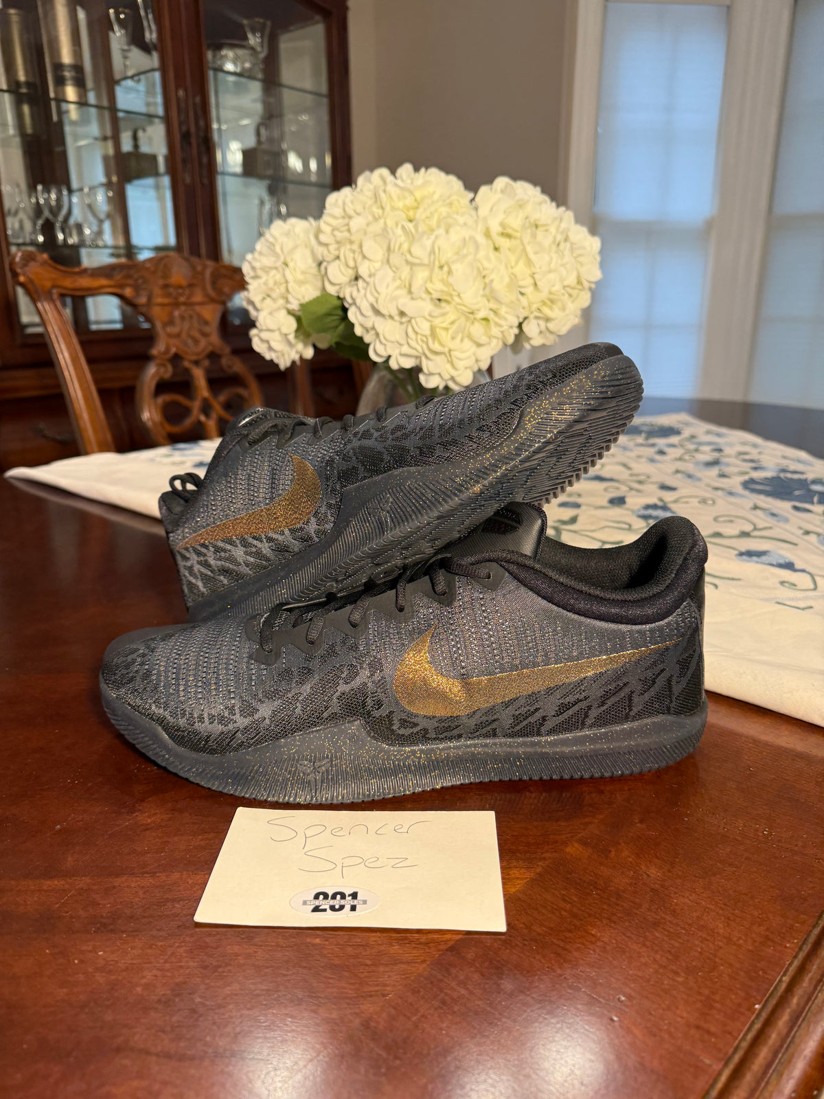 Kobe Rage Insole Kobe Mamba Rage Gold Stars – Spencer Soles