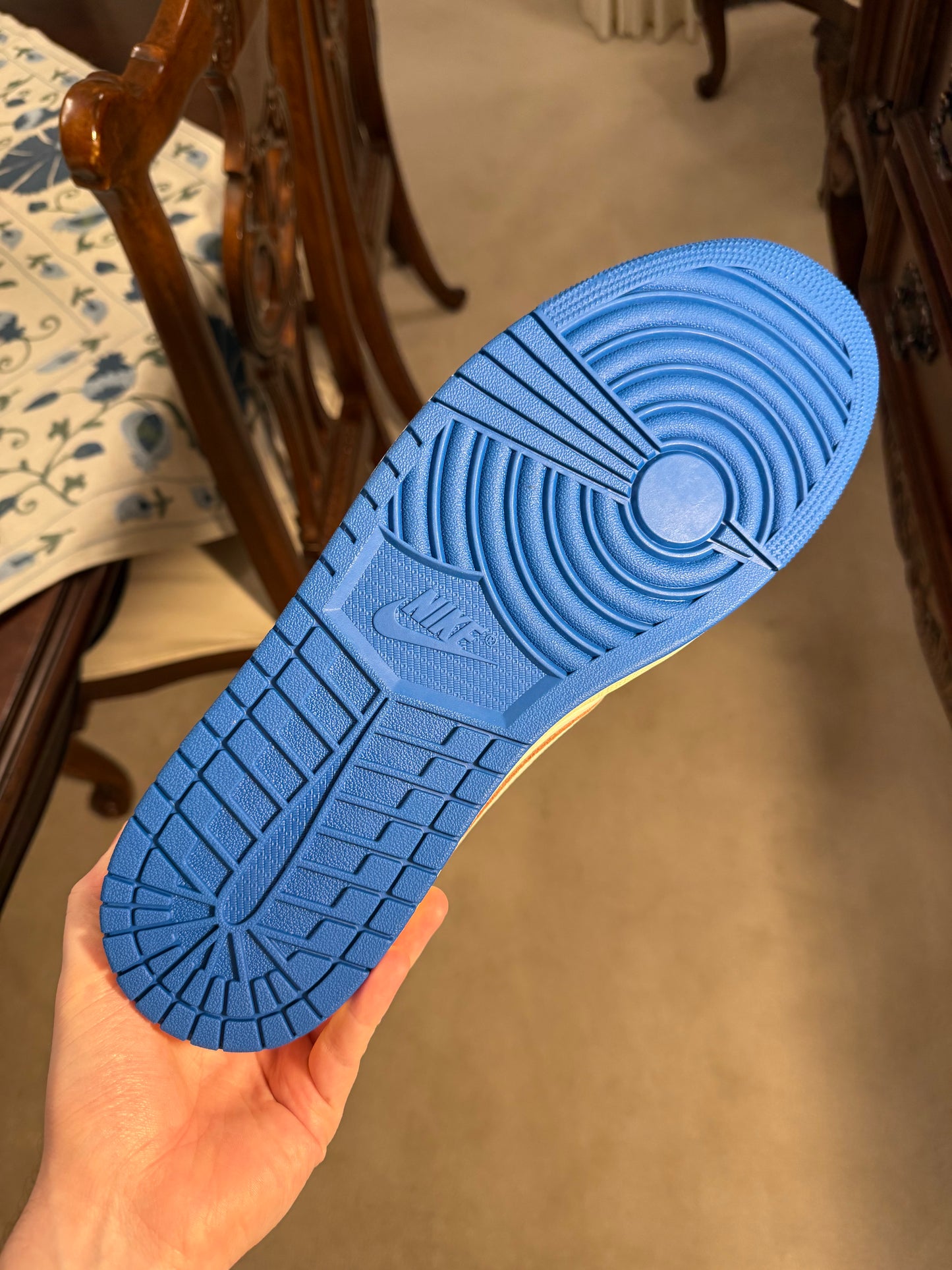 Jordan Retro 1 Low Travis Scott Fragment Sail