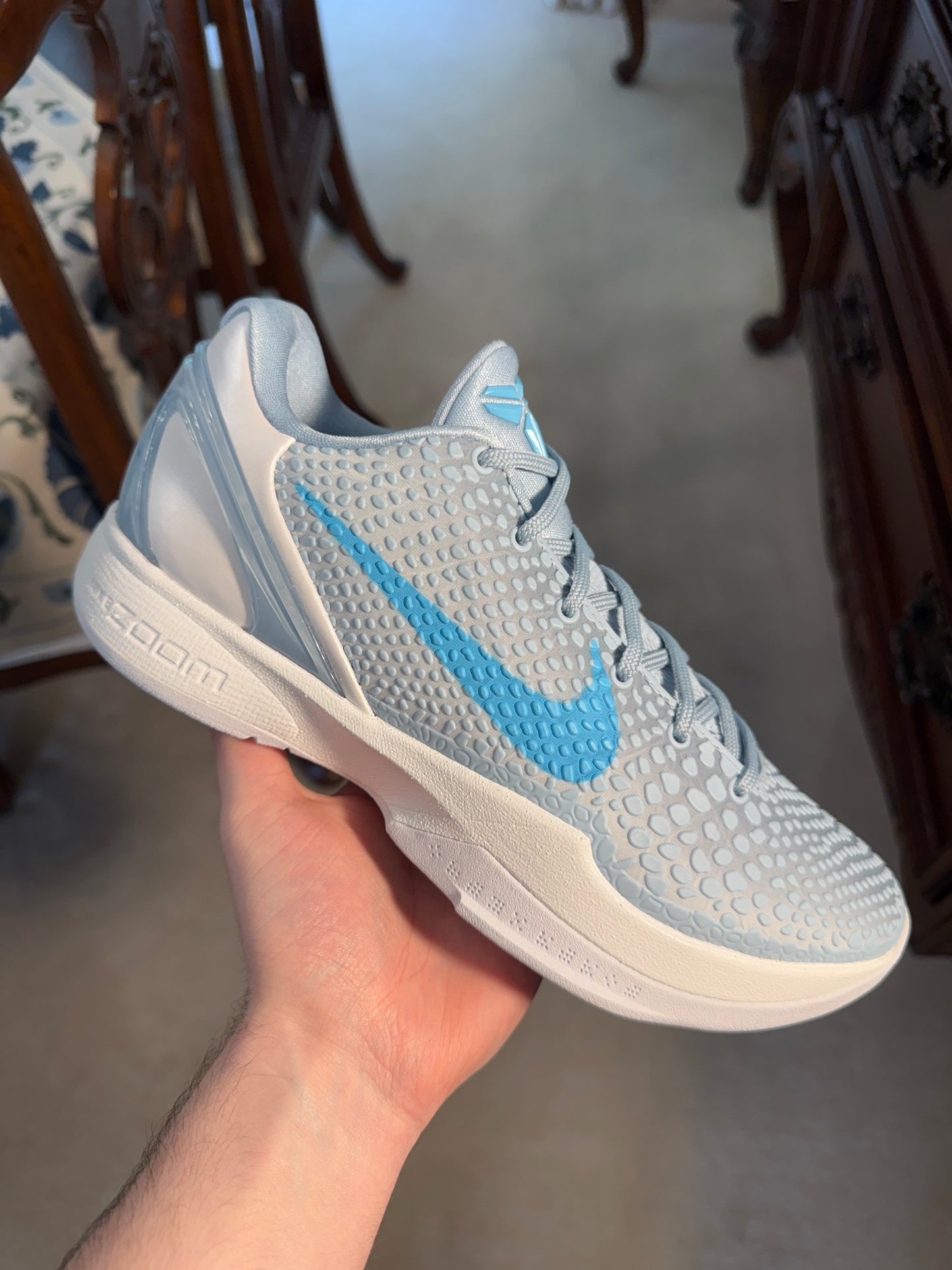 Kobe 6 Protro Caitlin Clark Light Armory Blue