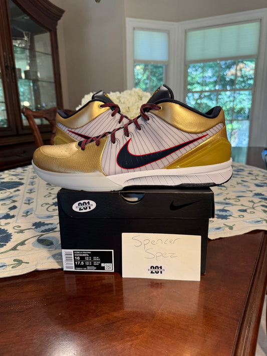 Kobe 4 Protro Gold Medal