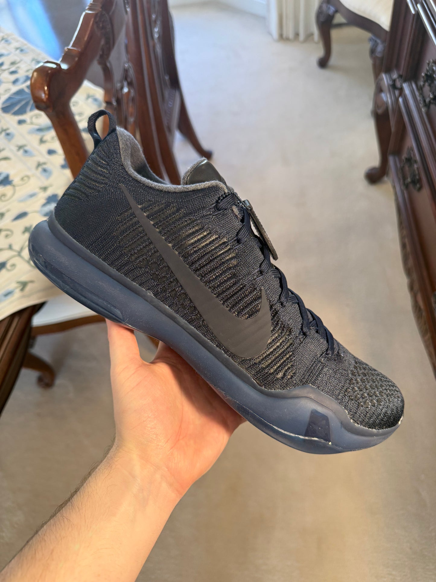Kobe 10 Elite Low Fade to Black