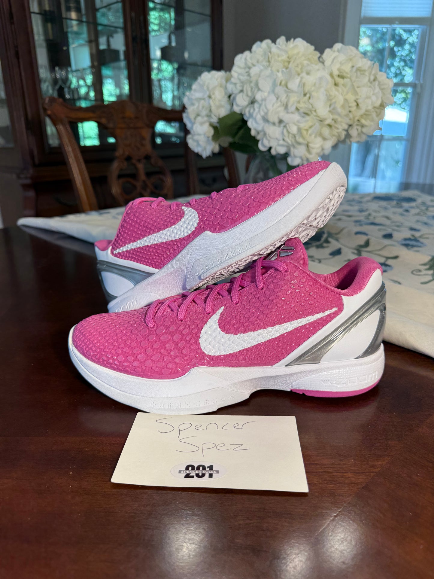 Kobe 6 Protro Think Pink Kay Yow