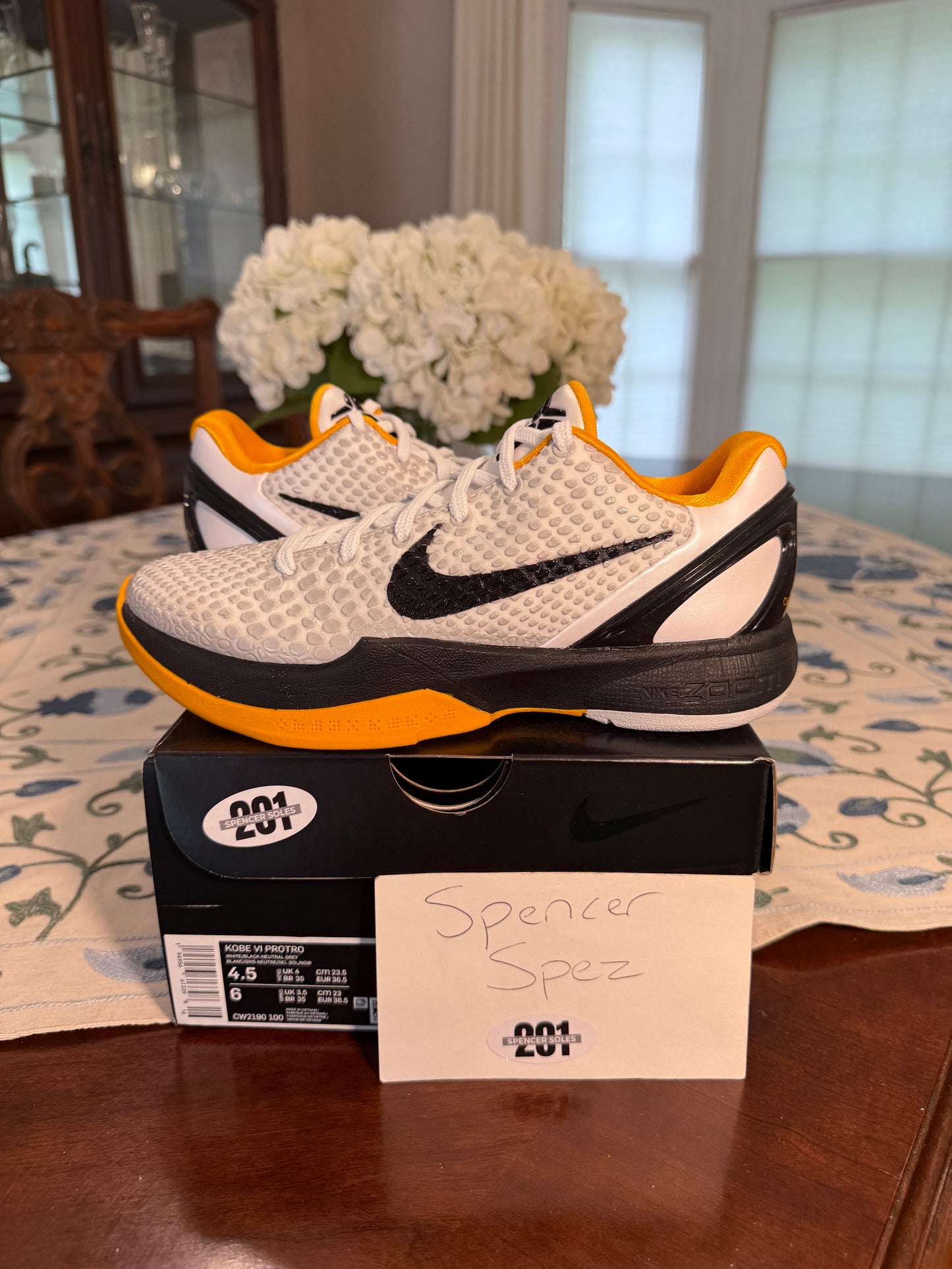 Kobe 6 Protro Del Sol