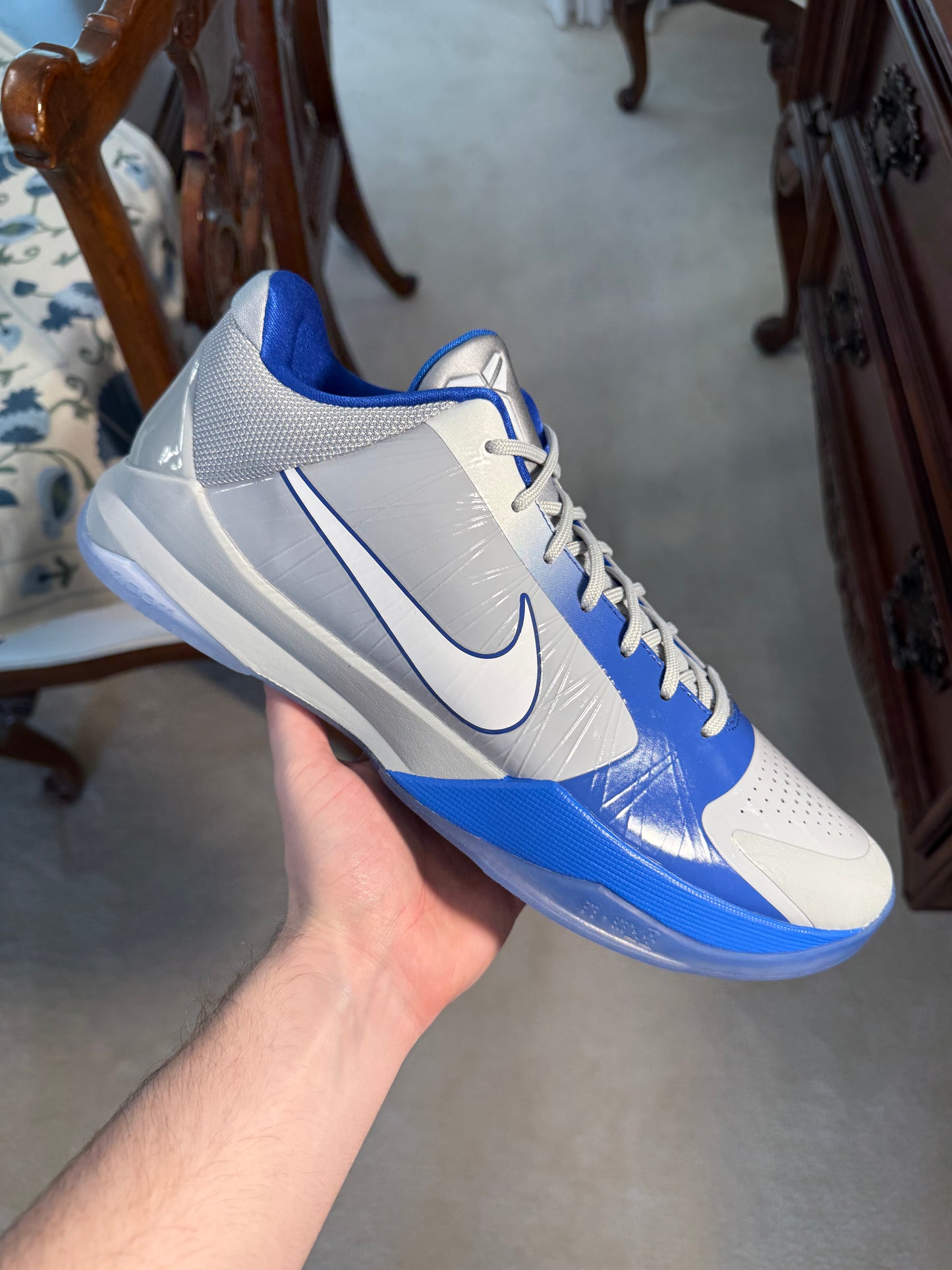 Kobe 5 Protro Kentucky PE Gray