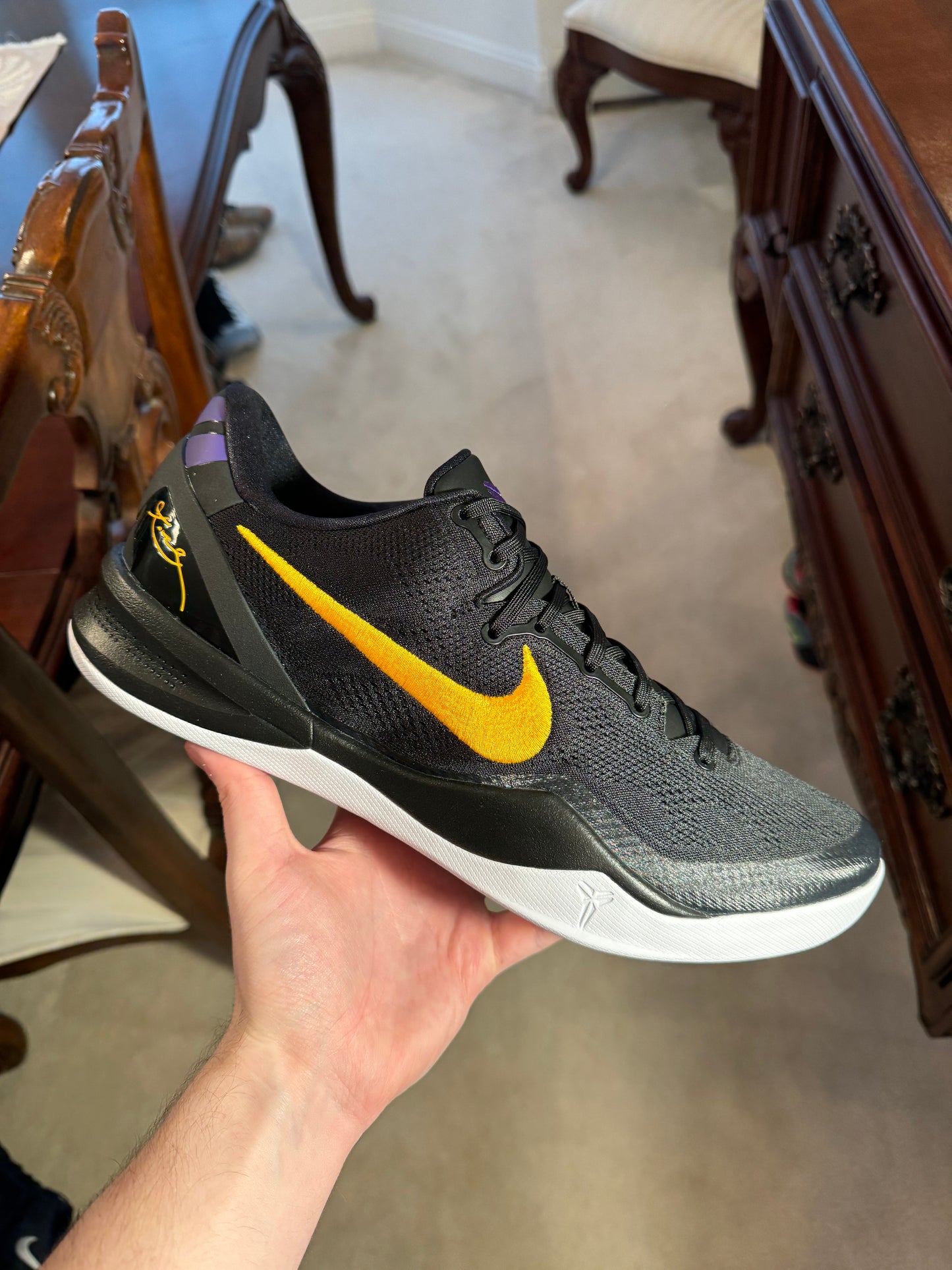 Kobe 8 Protro Lakers Away