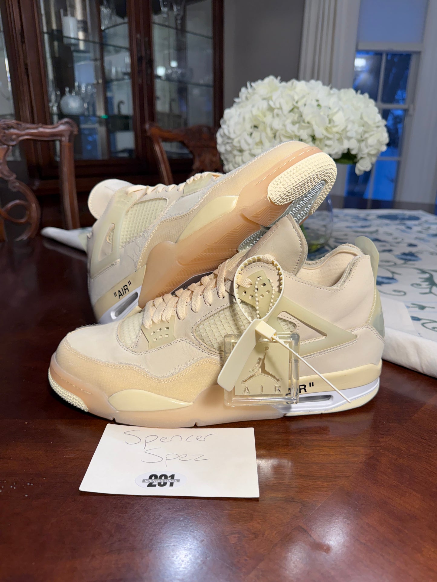 Jordan Retro 4 Off-White Sail (Women’s)