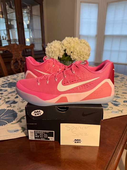 Kobe 9 EM Low Kay Yow Think Pink