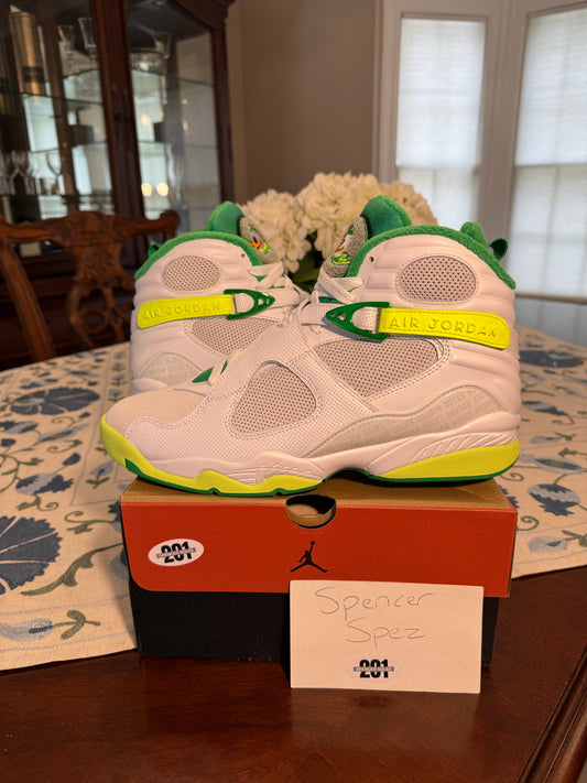 Jordan Retro 8 Oregon Track Nationals PE