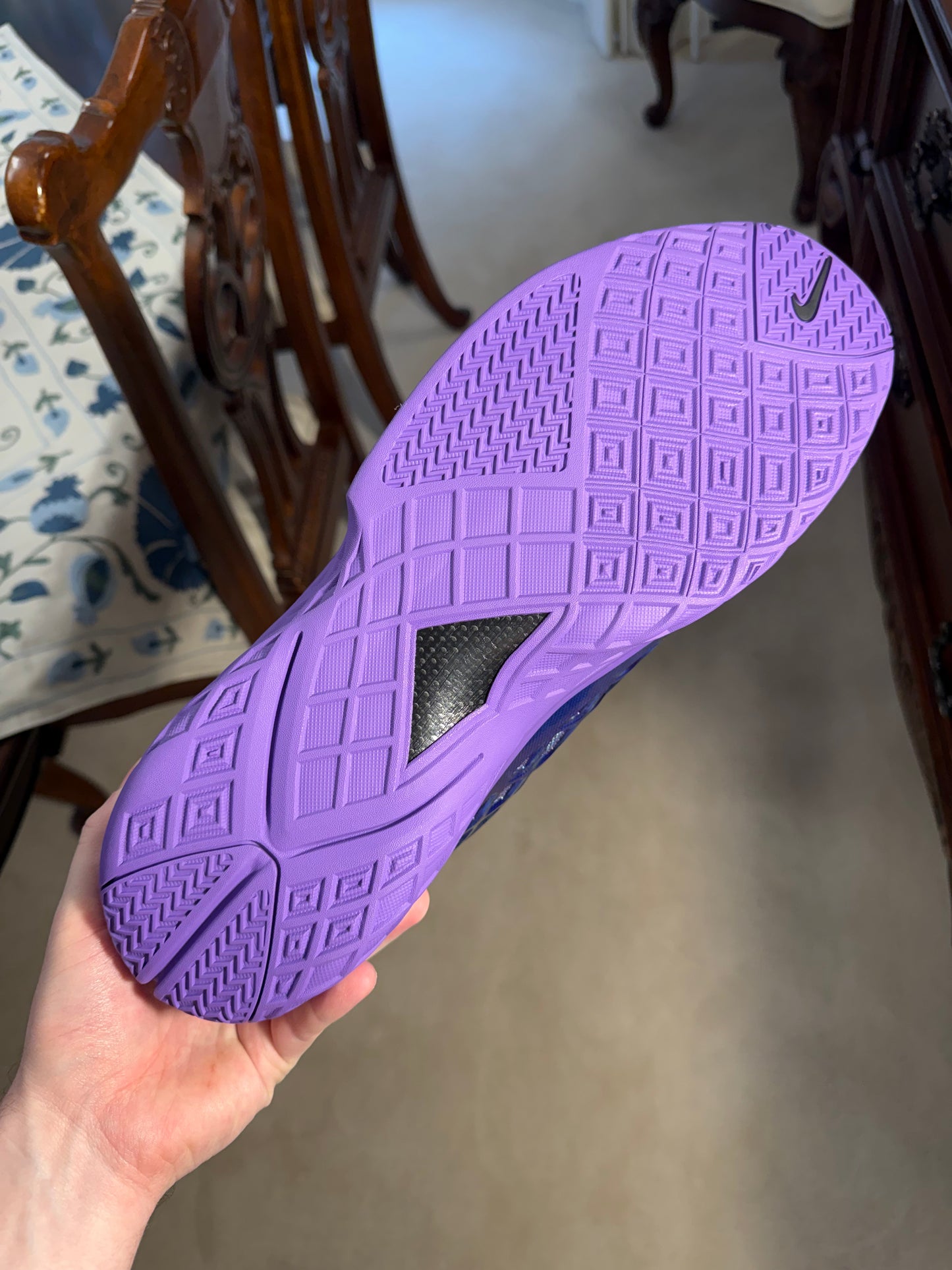 Kobe 3 Protro Low Warning Label Gold PE