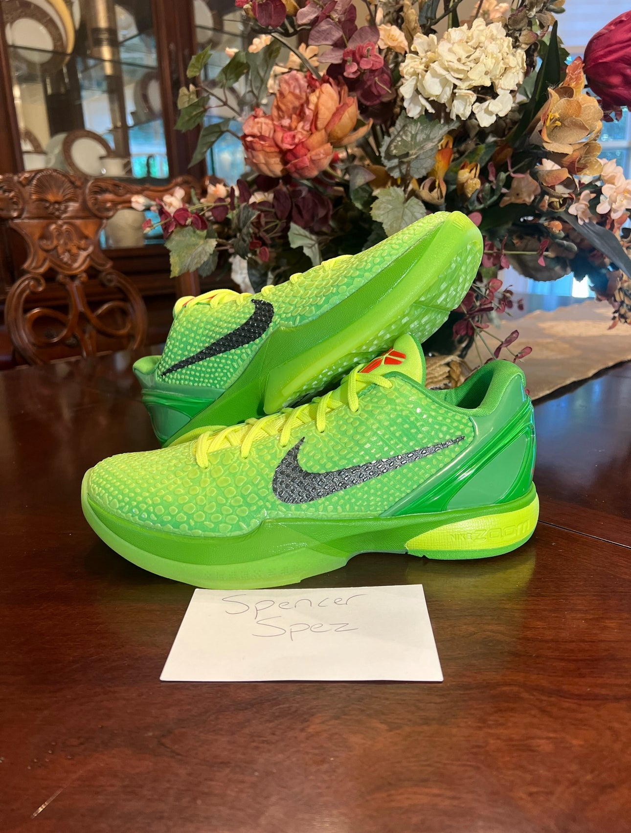 Kobe 6 Protro Grinch