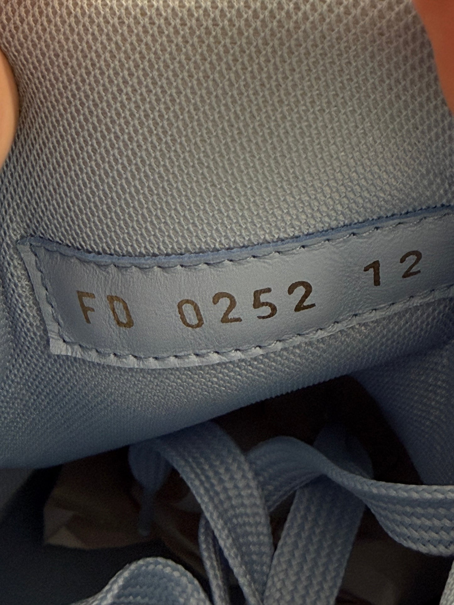 Louis Vuitton LV Trainer #54 Light Blue White