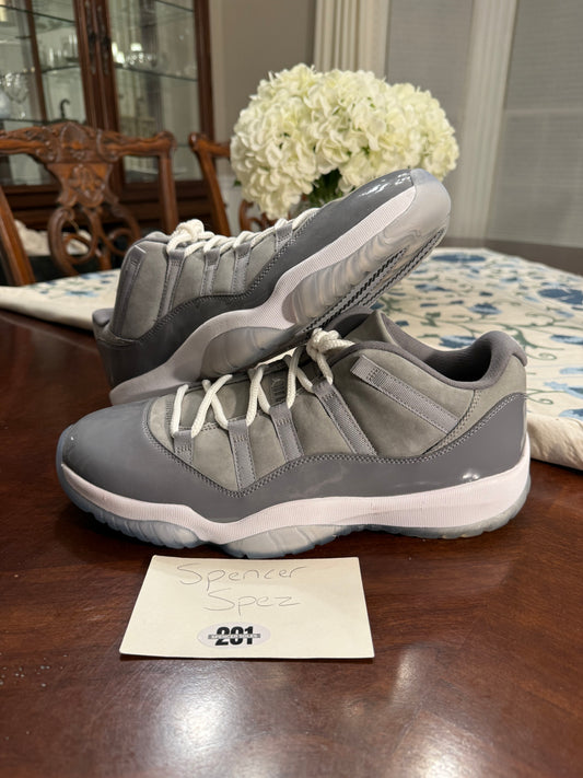 Jordan Retro 11 Low Cool Grey 2018