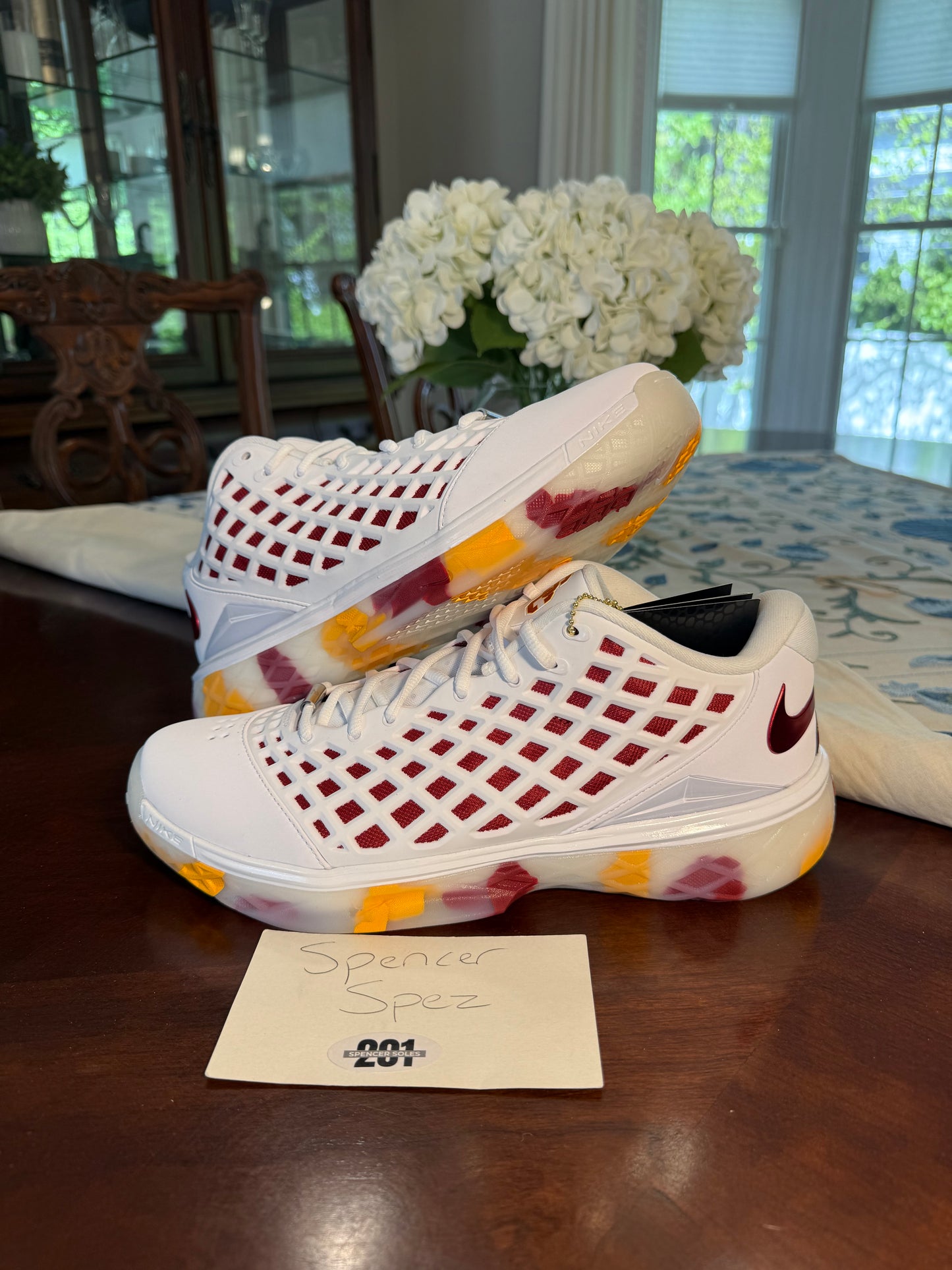 Kobe 3 Protro Low USC PE White