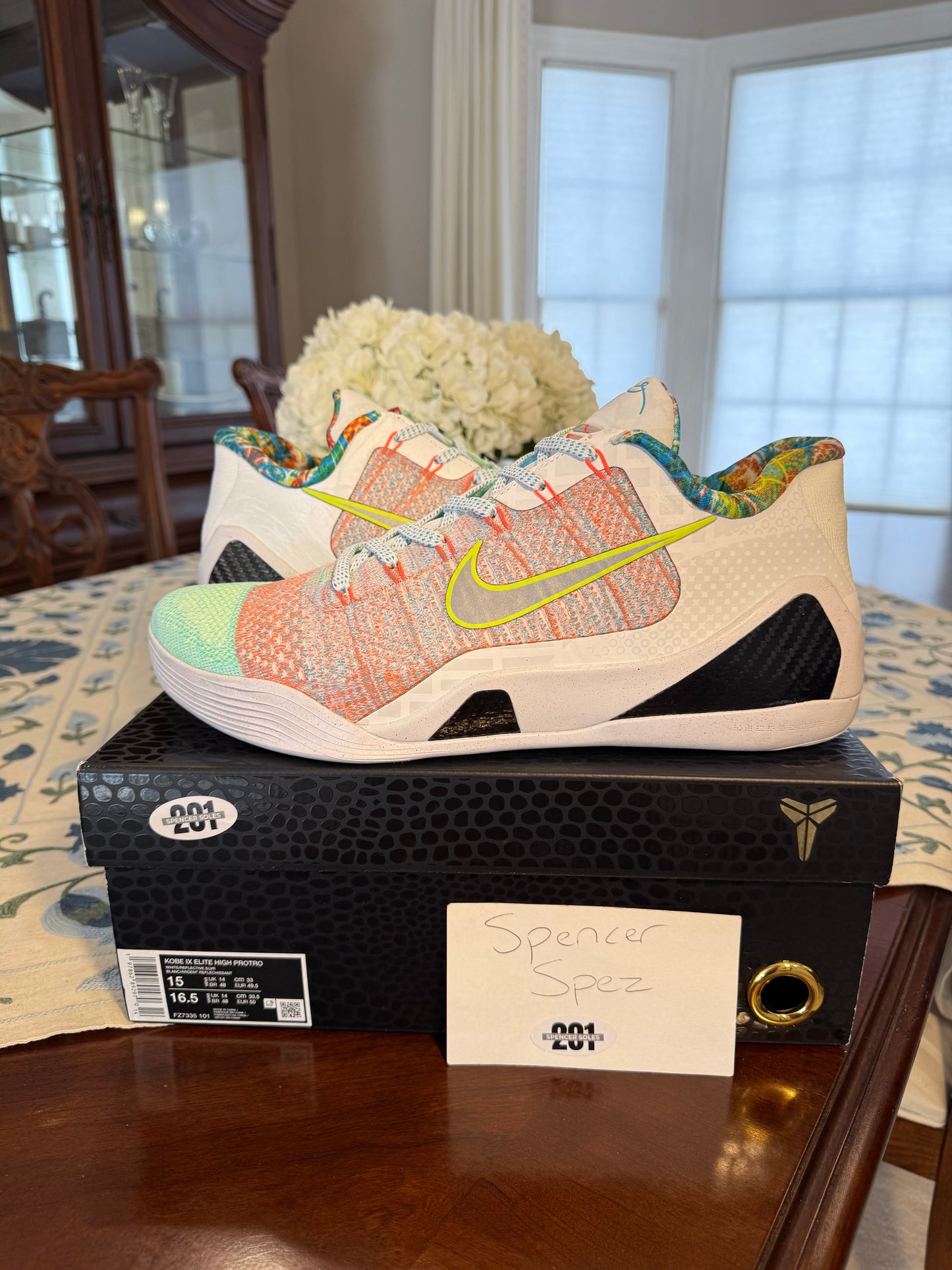 Kobe 9 Protro Elite High What The *Chopped*