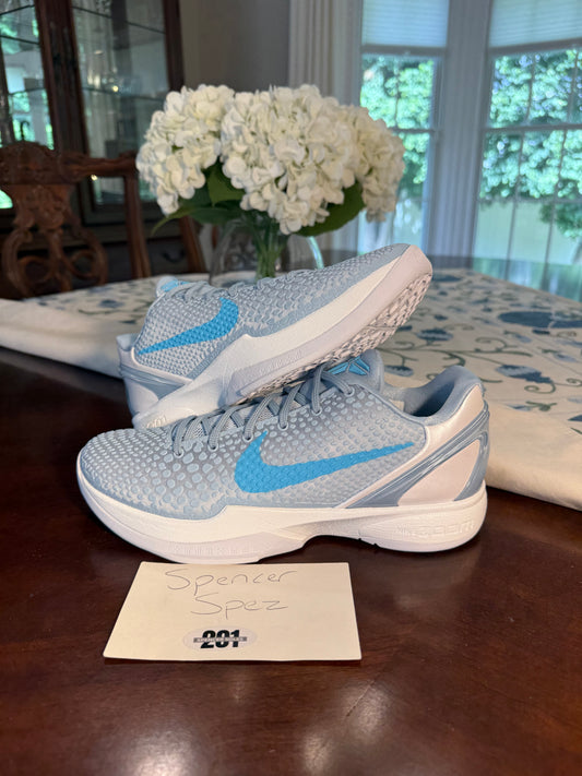 Kobe 6 Protro Caitlin Clark Light Armory Blue