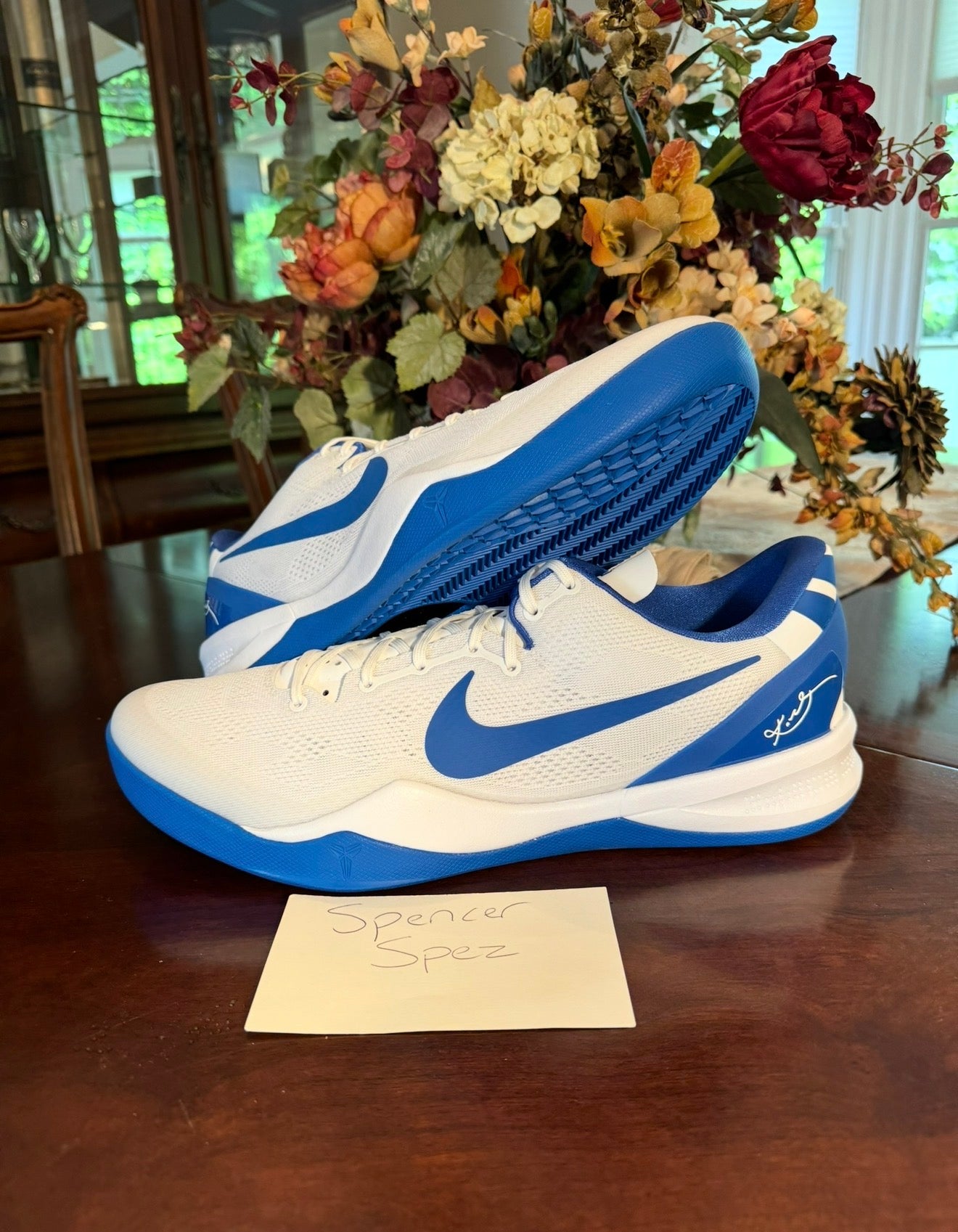 Kobe 8 Protro Kentucky PE White