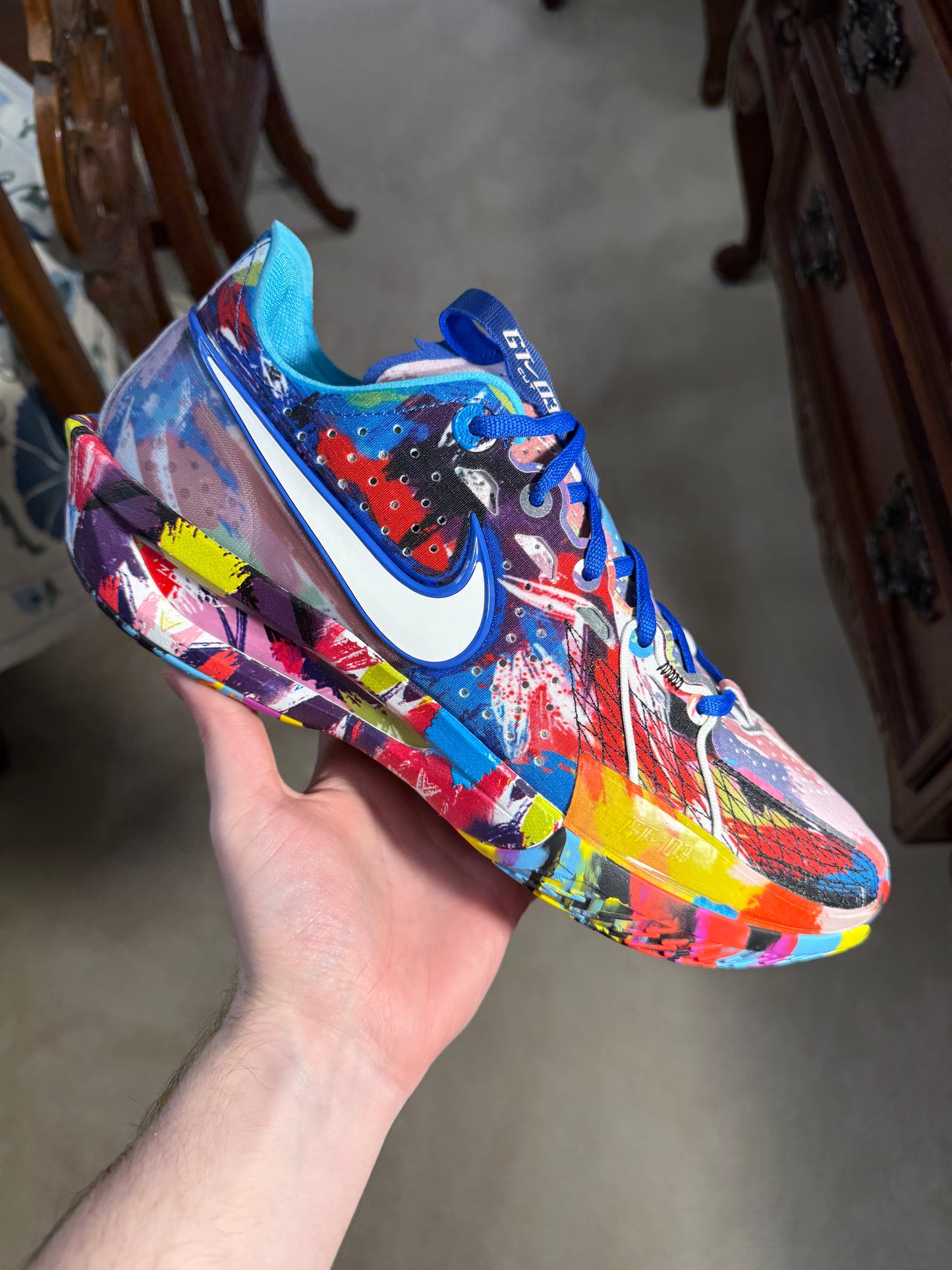 Nike GT Cut 3 Jewell Loyd Paint Splatter