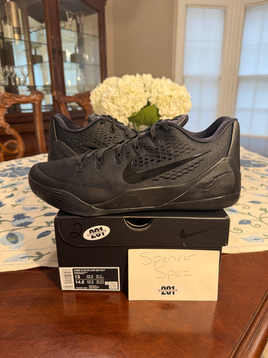 Kobe 9 EM Low Protro TB Black