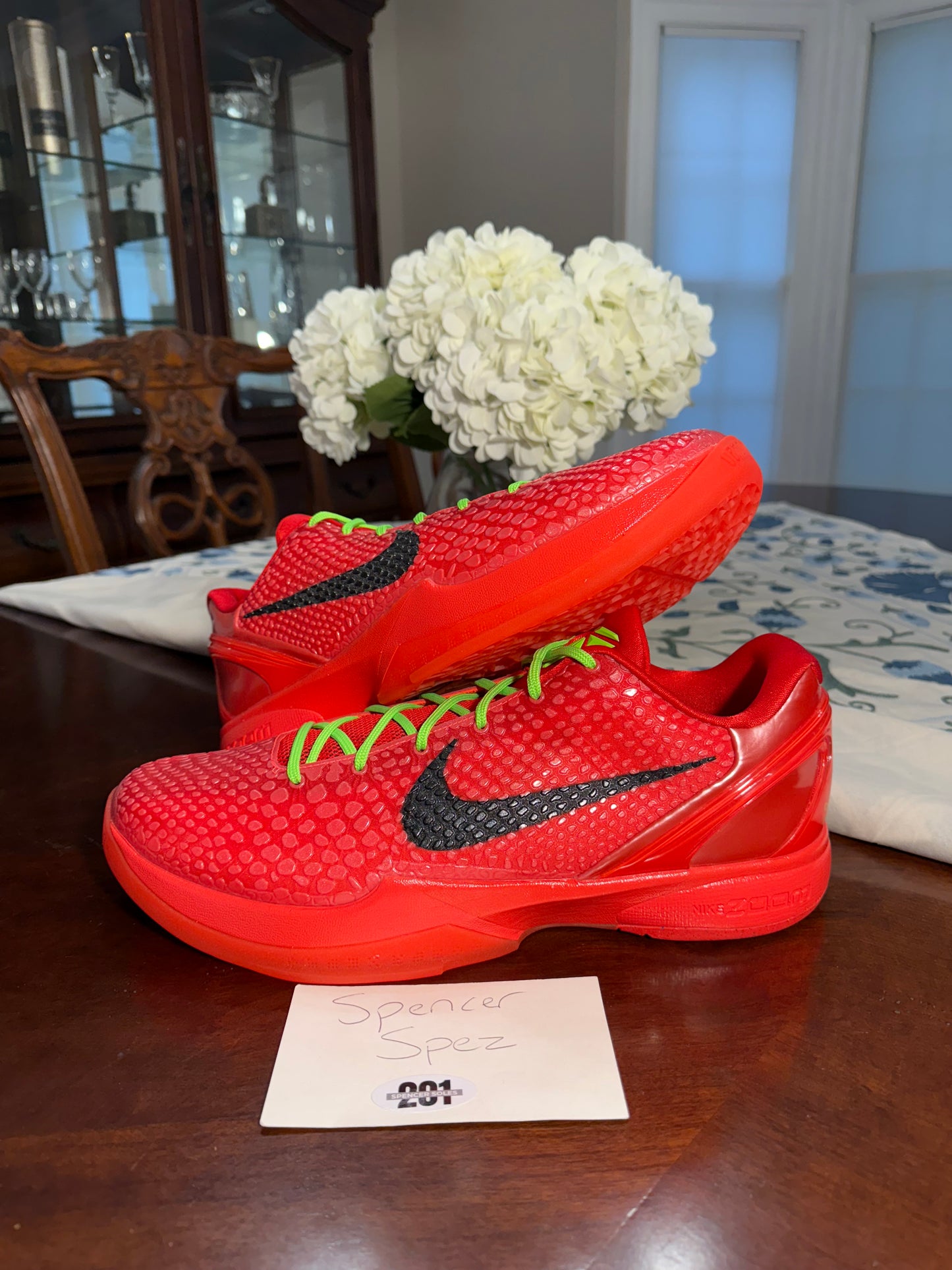 Kobe 6 Protro Reverse Grinch