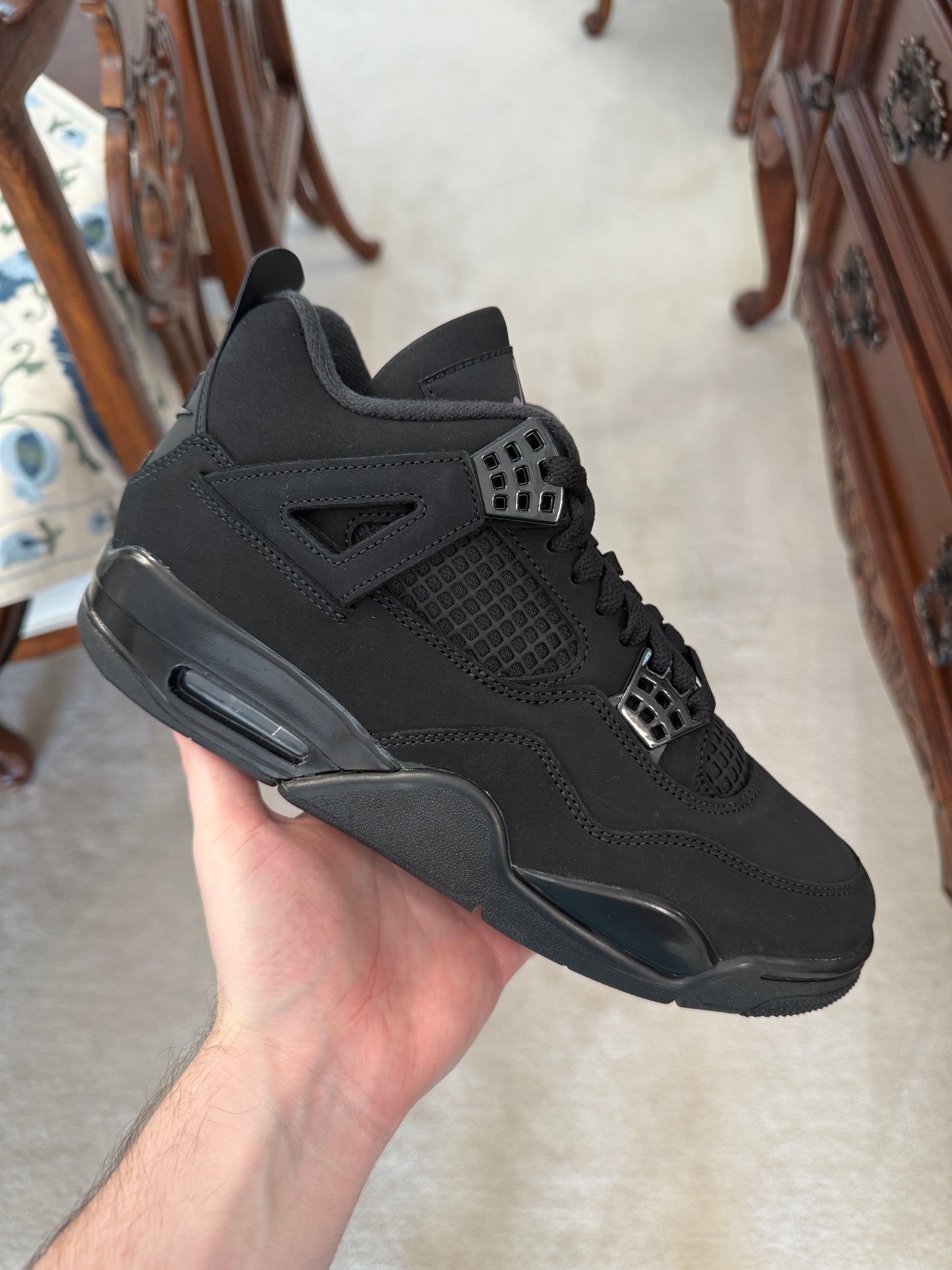 Jordan Retro 4 Black Cat 2025