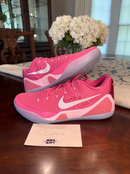 Kobe 9 EM Low Kay Yow Think Pink *used*