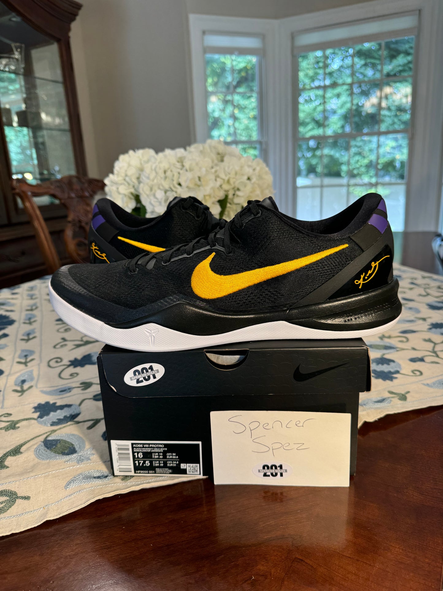 Kobe 8 Protro Lakers Away