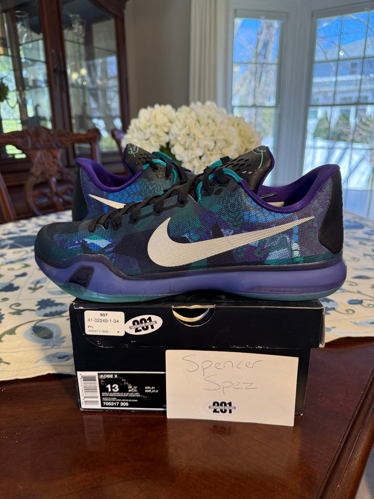 Kobe 10 Peach Jam Overcome