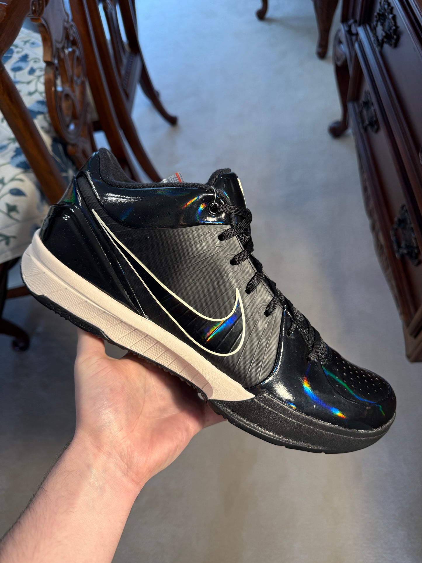 Kobe 4 Protro Undefeated Black