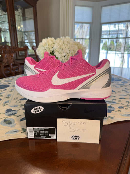 Kobe 6 Protro Think Pink Kay Yow