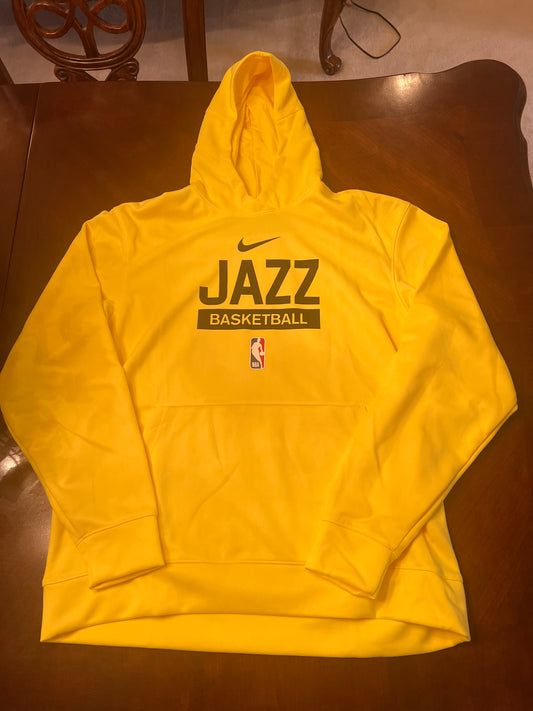Nike Utah Jazz Spotlight Sweatshirt Hoodie Men's Team Issued