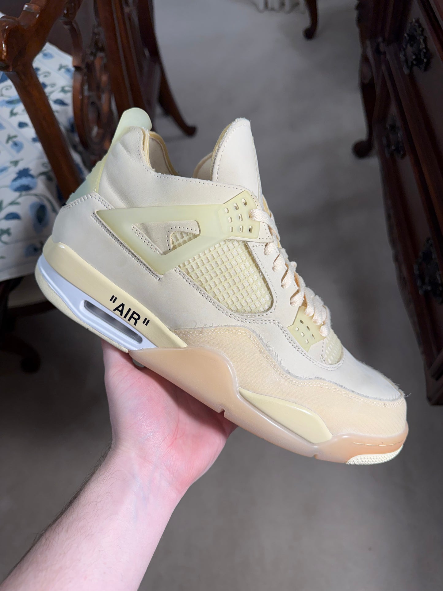Jordan Retro 4 Off-White Sail (Women’s)