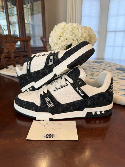 Louis Vuitton LV Trainer White Black