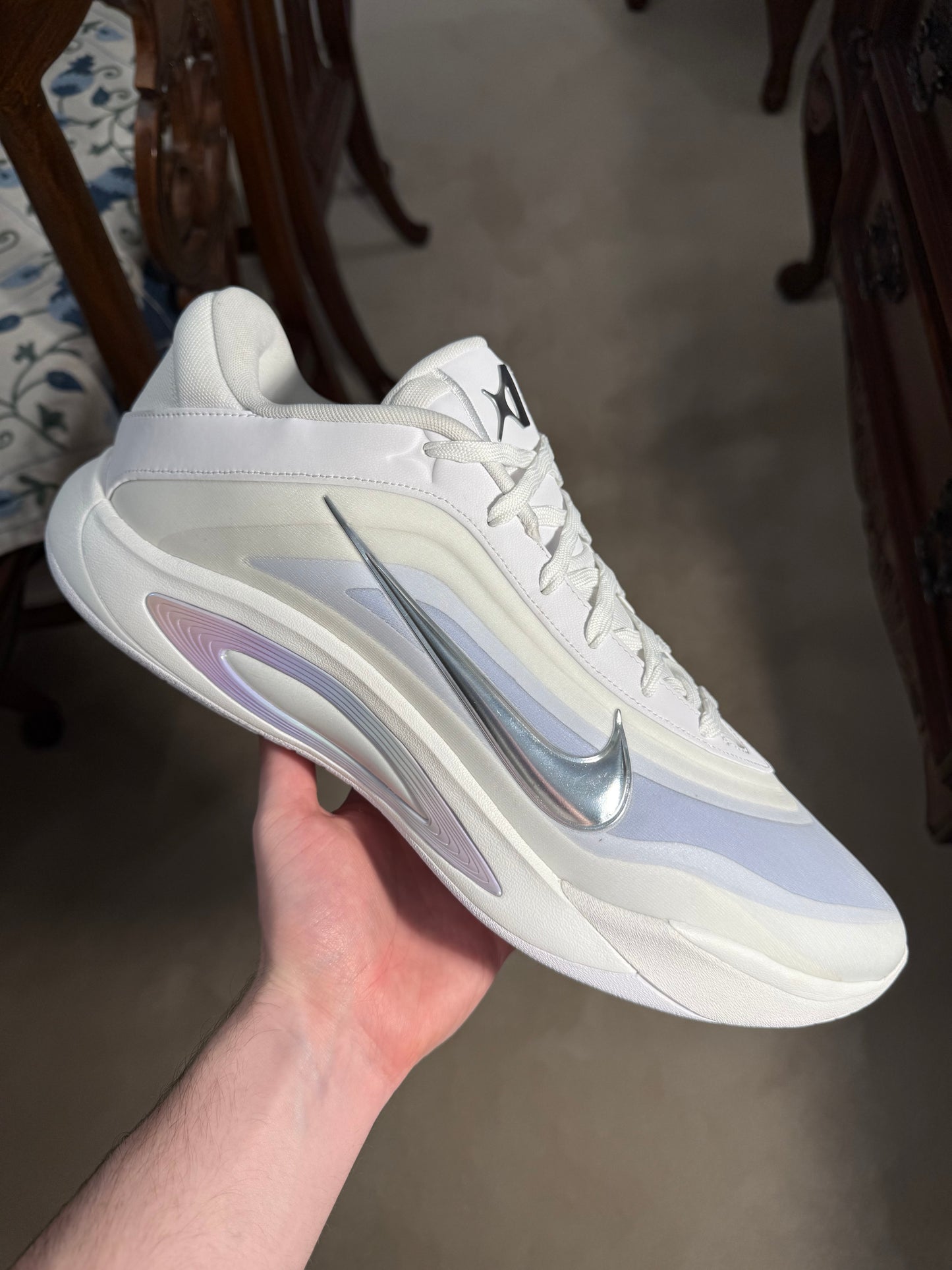 A’ja Wilson A’One Pearl White