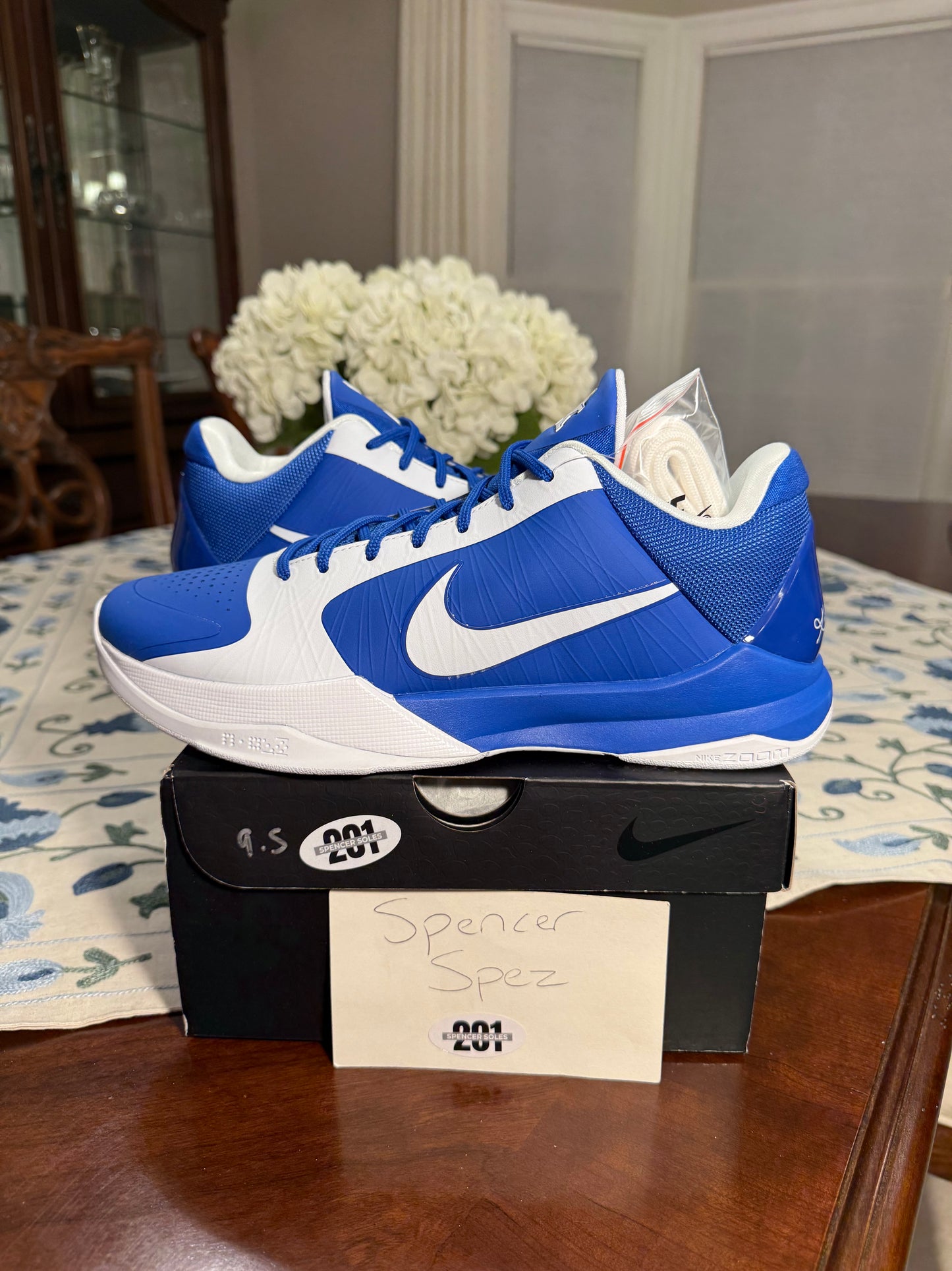 Kobe 5 Protro Kentucky PE Blue
