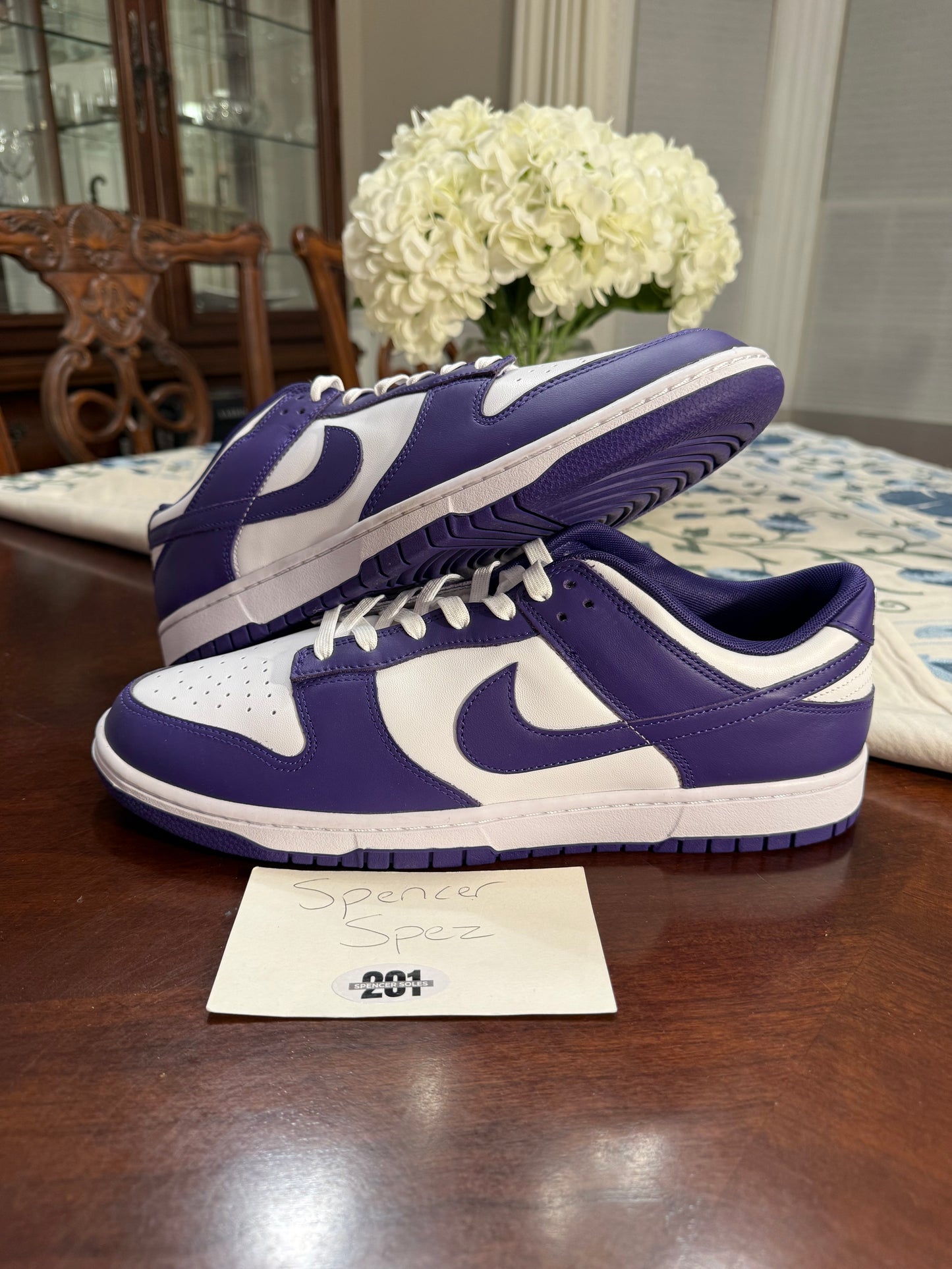 Nike Dunk Low Championship Purple