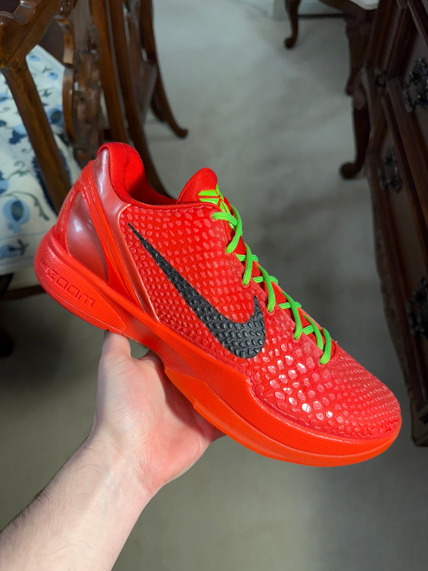 Kobe 6 Protro Reverse Grinch