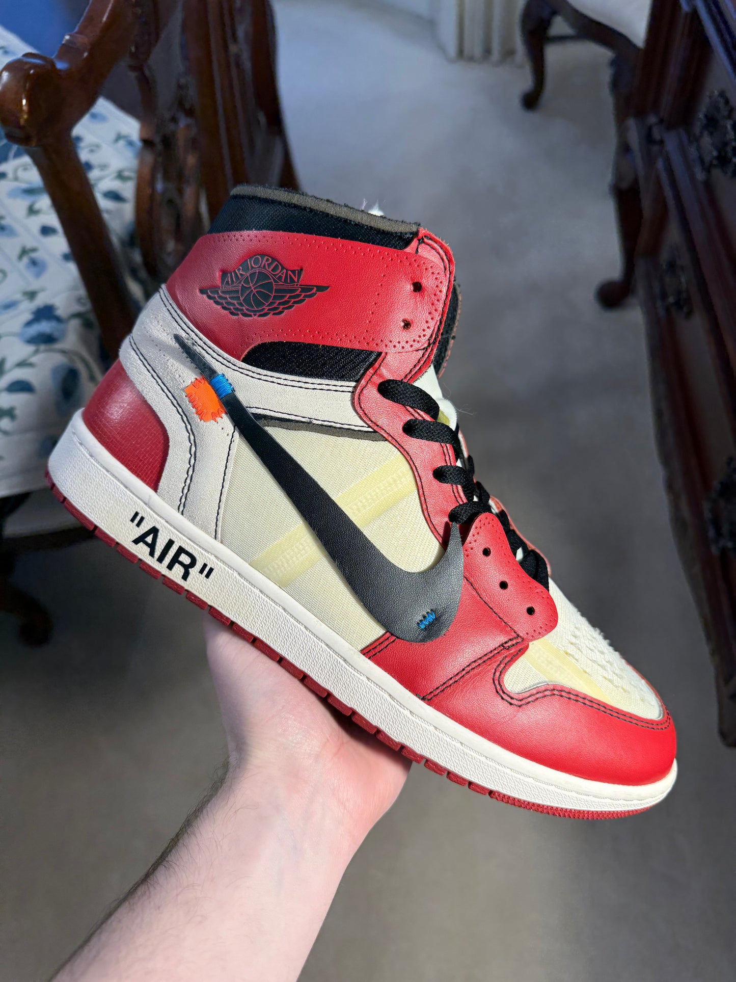 Jordan Retro 1 High Off-White Chicago