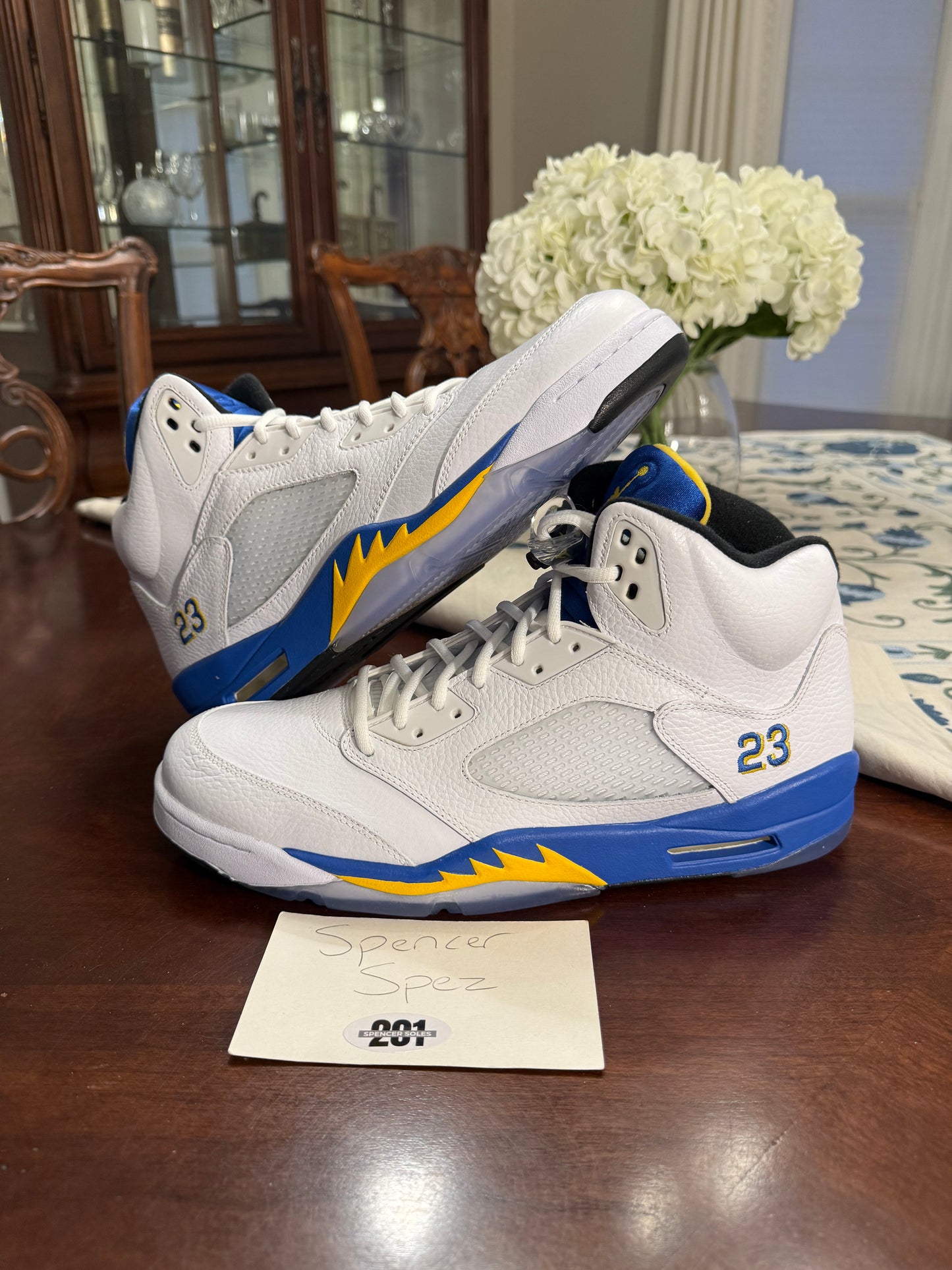 Jordan Retro 5 Laney 2013
