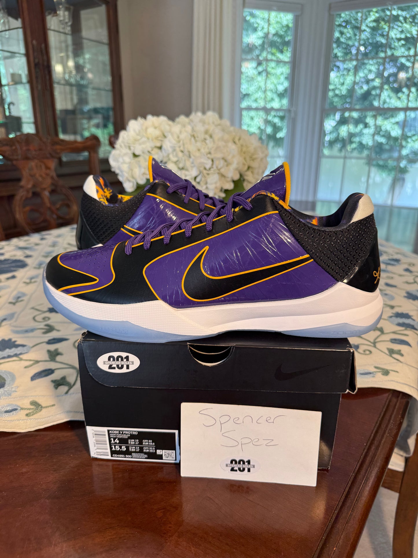 Kobe 5 Protro Lakers