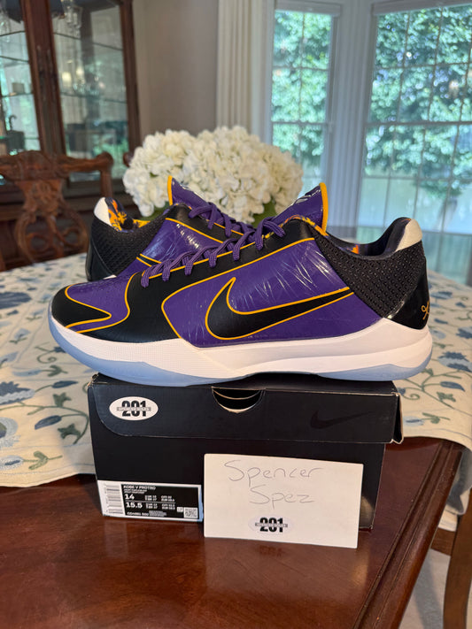 Kobe 5 Protro Lakers