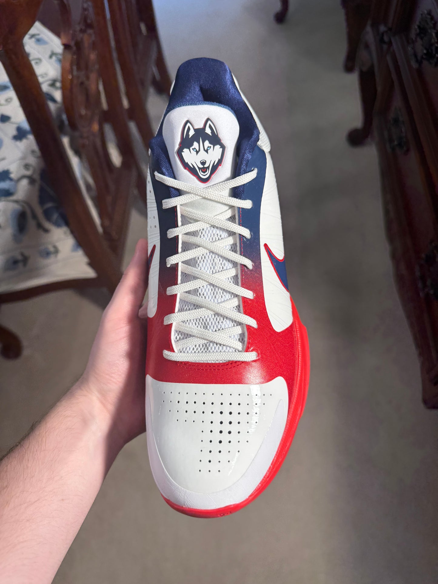 Kobe 5 Protro UConn PE White